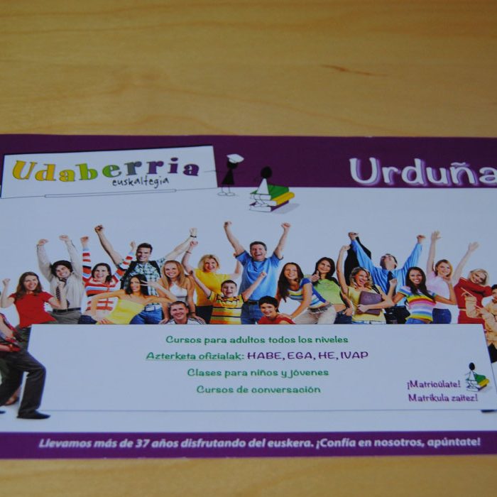 Cuartilla promocional