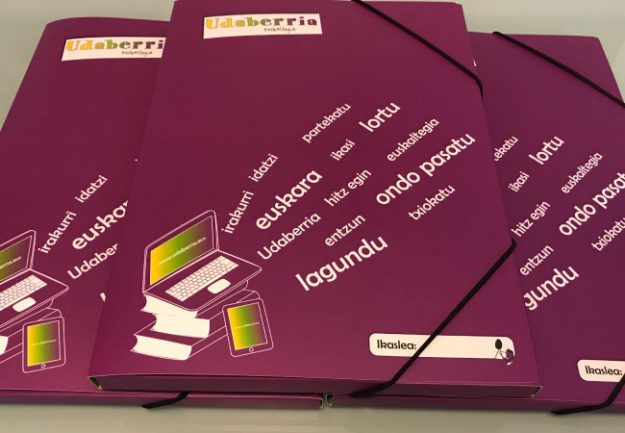 Diseño de carpetas Udaberria