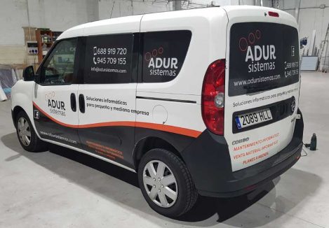 Rotulación de vehículos Adur Sistemas