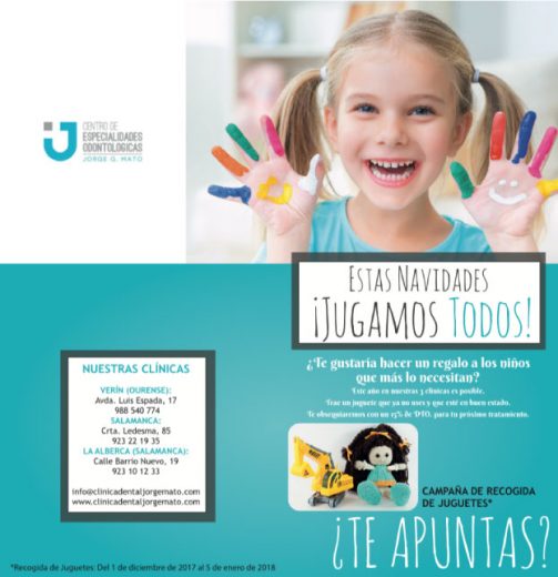 campaña de publicidad para clínica dental díptico