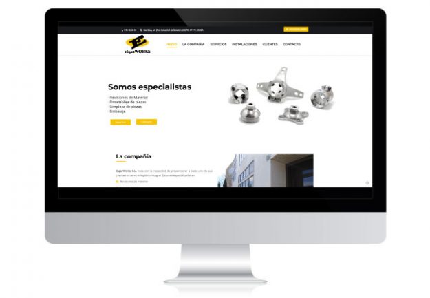 Diseño web corporativa Elgarworks