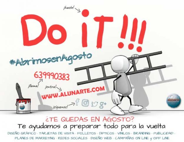 Blog de Marketing | Abrimos en agosto | ALUNARTE