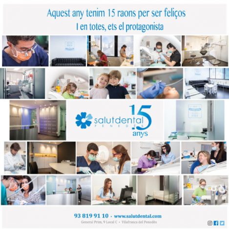 Campaña de publicidad para clínica dental 15 aniversario | Diseño de anuncio