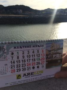 calendarios de mesa arelur alunarte vitoria-gasteiz