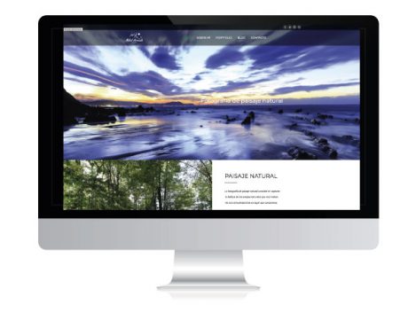 Diseño web para fotógrafo