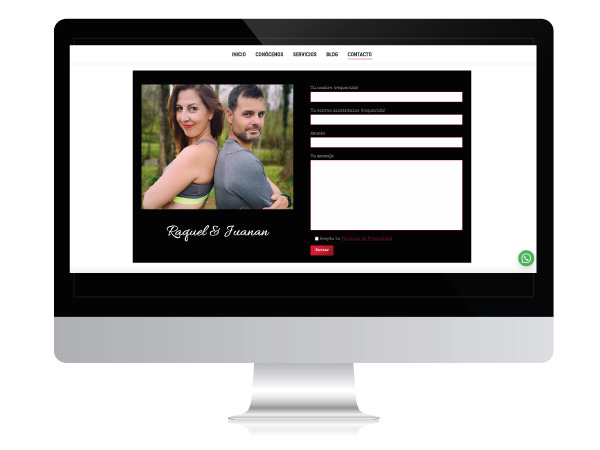 Diseño web de blog personal | Alunarte Vitoria-Gasteiz
