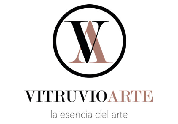 Logo Vitruvio Arte | Alunarte diseño y comunicación | Vitoria-Gasteiz