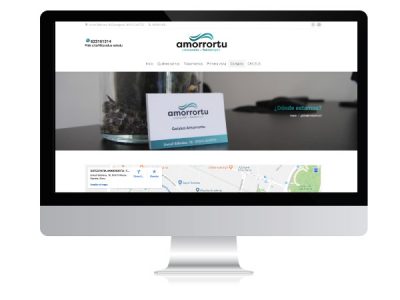 Diseño web para osteopatía | Amorrortu Osteopatía