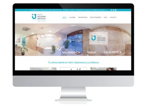Página web para clínica dental | Alunarte diseño y comunicación | Vitoria-Gasteiz