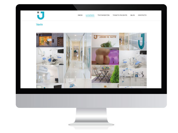 Página web para clínica dental | Alunarte diseño y comunicación | Vitoria-Gasteiz