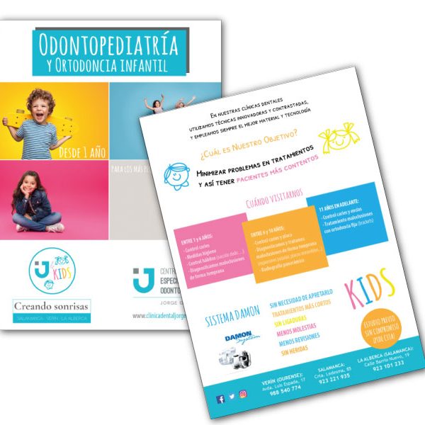 Campaña publicitaria odontopediatría | Alunarte diseño y comunicación