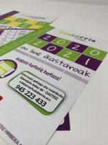 Diseño de dípticos y flyers para Udaberria Euskaltegia | ALUNARTE diseño y comunicación | Vitoria-Gasteiz
