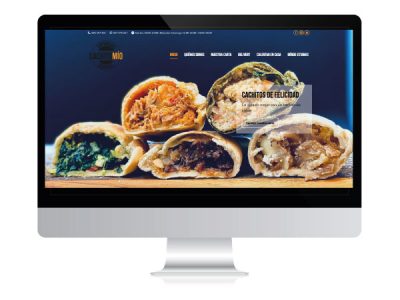 Diseño de página web para Restaurante en Vitoria-Gasteiz | ALUNARTE diseño y comunicación | Cachito Mío Gourmet