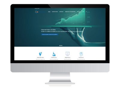 Diseño web para consultoría estadística | Alunarte diseño y comunicación | Vitoria-Gasteiz