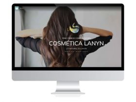 Diseño de tienda online de cosmética natural Lanyn | Alunarte diseño web