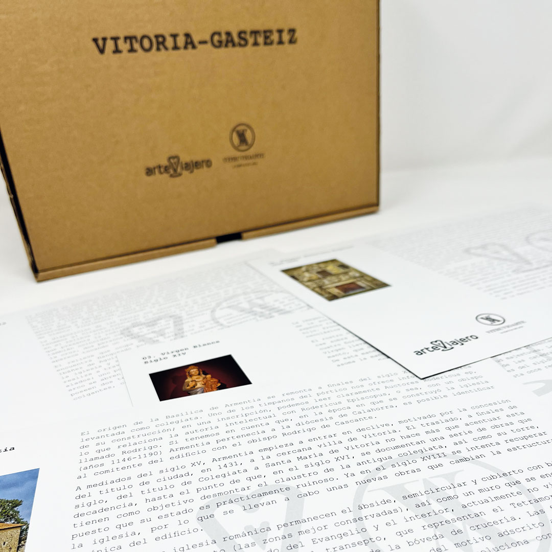 Packaging y maquetación Alunarte Vitoria-Gasteiz