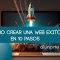 cómo crear una web exitosa