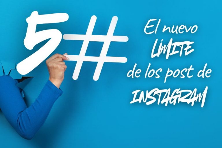 límite de 5 hashtags en Instagram