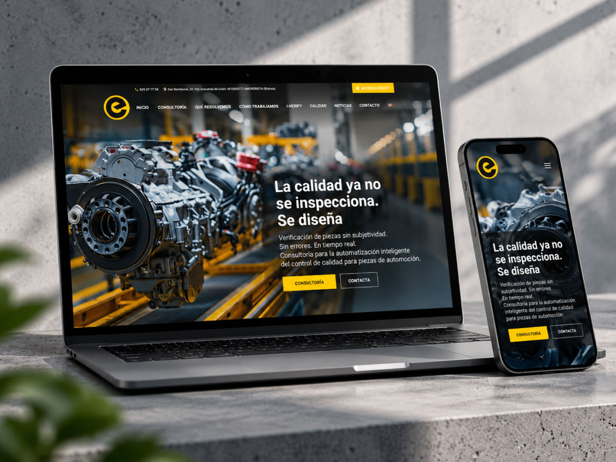diseño web empresa industrial elgarworks alunarte vitoria-gasteiz