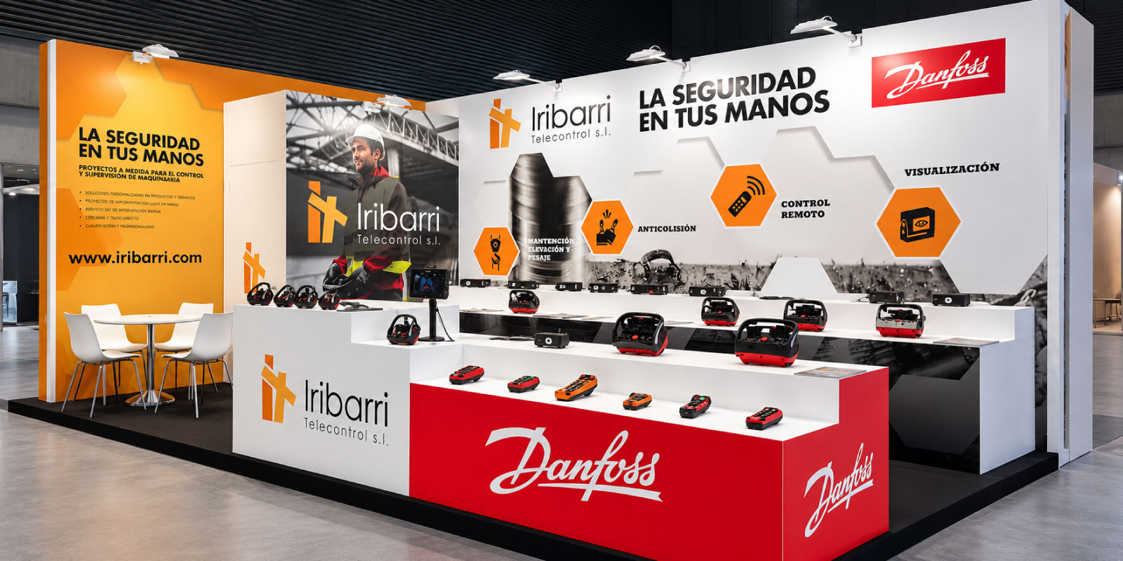 diseño stand biemh bilbao iribarri telecontrol alunarte