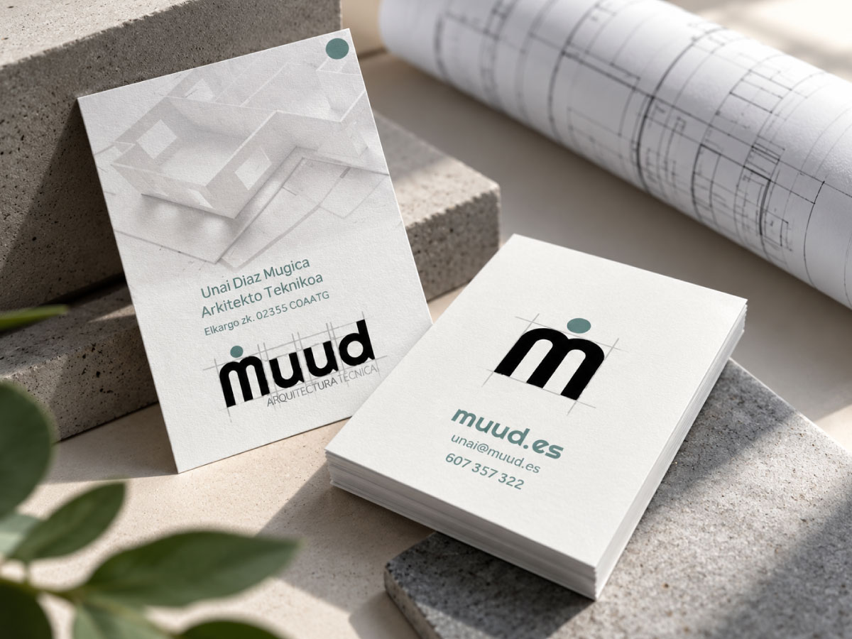 diseño branding empresa arquitectura muud alunarte vitoria-gasteiz